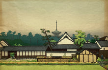Load image into Gallery viewer, 【Geniune guarantee】Yoshida Hodaka　Distant view Yakushiji, Nara
