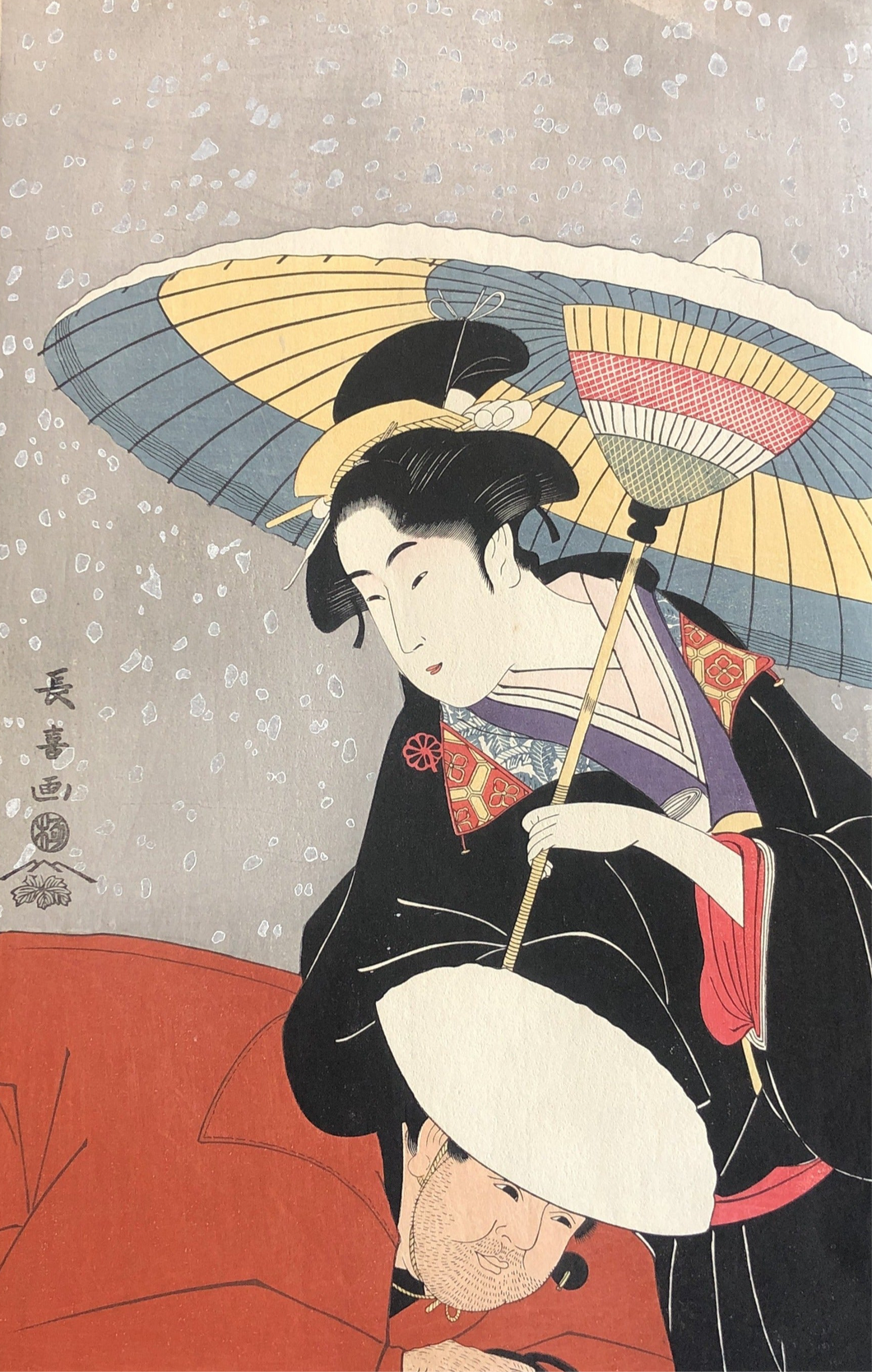 長喜　復刻　美人画