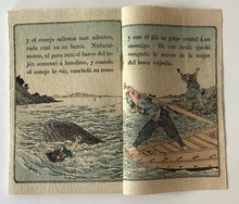 画像をギャラリービューアに読み込む, 【真作保証】ちりめん本  勝々山　スペイン語
