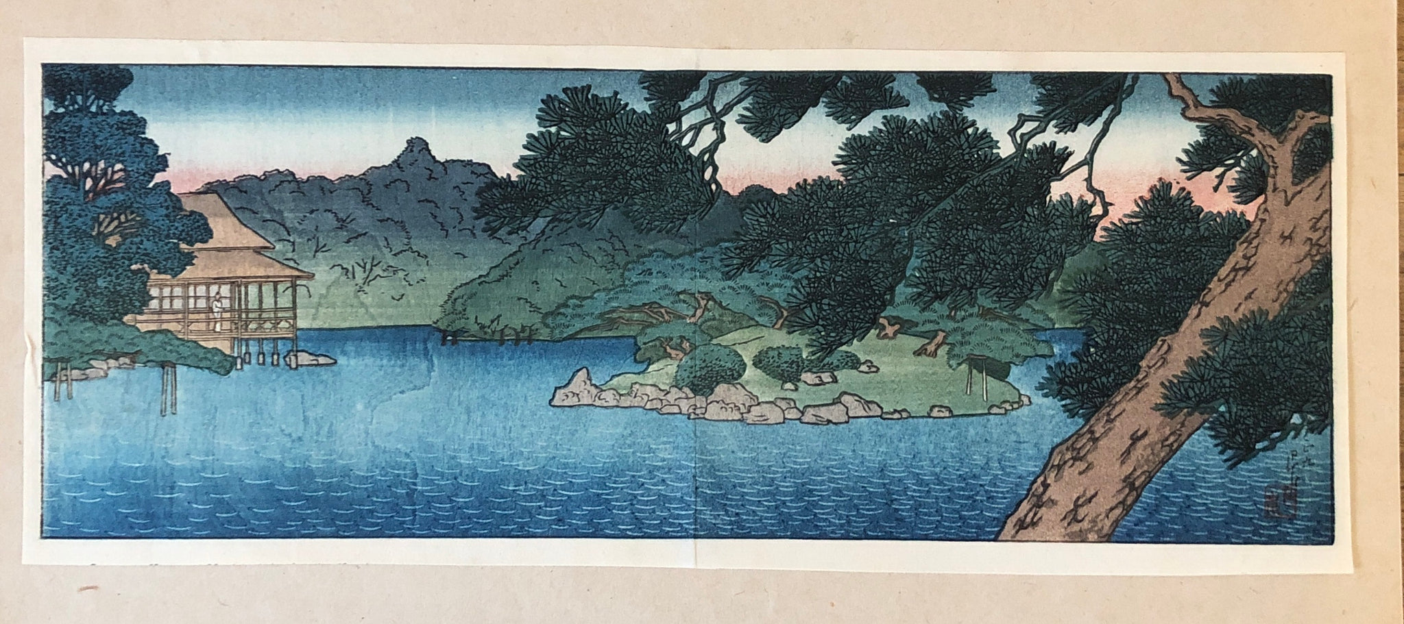 間瀬琳一　風景画 4枚 Yahoo!オークション -「間瀬琳一」(日本画) (絵画)の落札相場