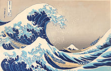 画像をギャラリービューアに読み込む, 葛飾北斎　富嶽三十六景　神奈川沖浪裏
