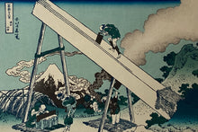 画像をギャラリービューアに読み込む, 葛飾北斎　冨獄三十六景　遠江山中　復刻版

