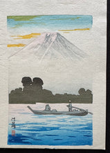 Load image into Gallery viewer, 【Guaranteed genuine】 Takahashi Shotei  postcard size, Lake Kawaguchi
