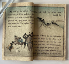 画像をギャラリービューアに読み込む, 【真作保証】ちりめん本　因幡の白兎　英語版　１８８６年
