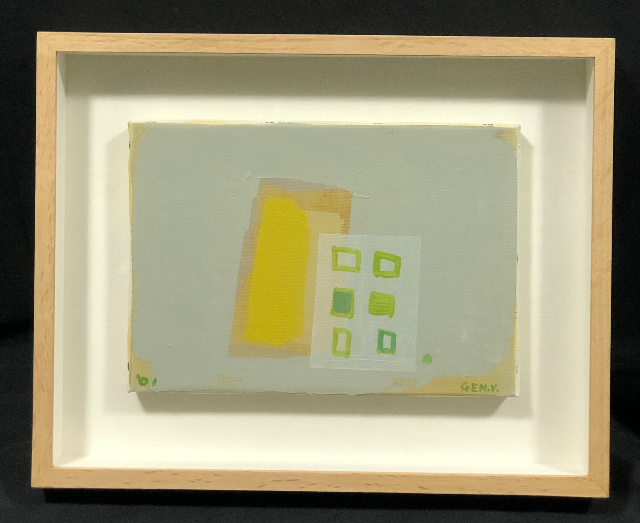 山中 現 油彩画 Yamanaka Gen, Painting, – curve-arts
