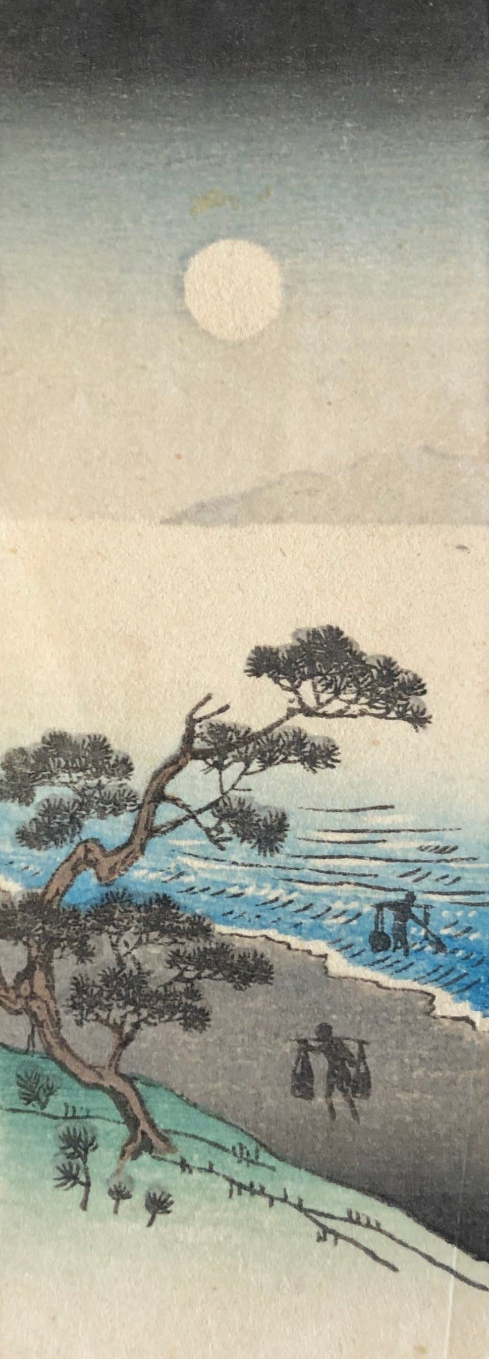 作者不詳　木版クリスマスカード