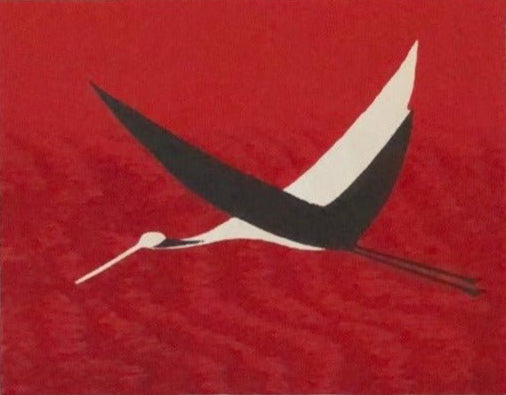 　河野　薫　木版画