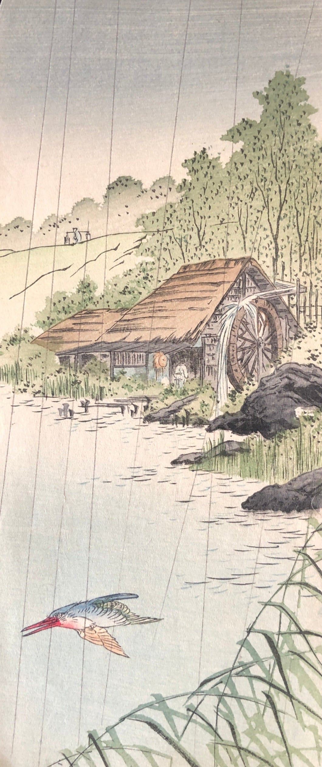 Unknown, Tanzaku woodblock print