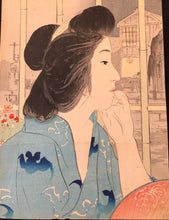 画像をギャラリービューアに読み込む, 【真作保証】鏑木清方　口絵

