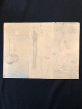 画像をギャラリービューアに読み込む, 浮世絵　未裁断　復刻
