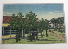Load image into Gallery viewer, 【Guaranteed genuine】 KAWASE HASUI  Christian school in Ibaraki  card size
