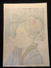 画像をギャラリービューアに読み込む, 【真作保証】藤田嗣治　レオナール藤田　秋田娘　
