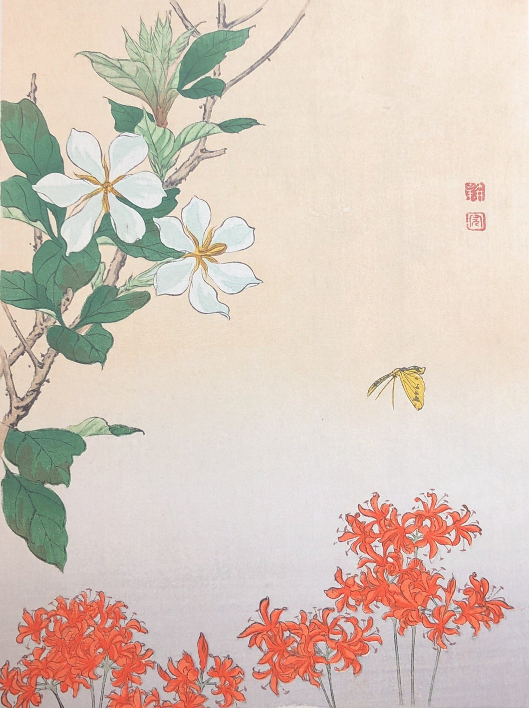 【真作保証】庄田耕峯　花鳥画　