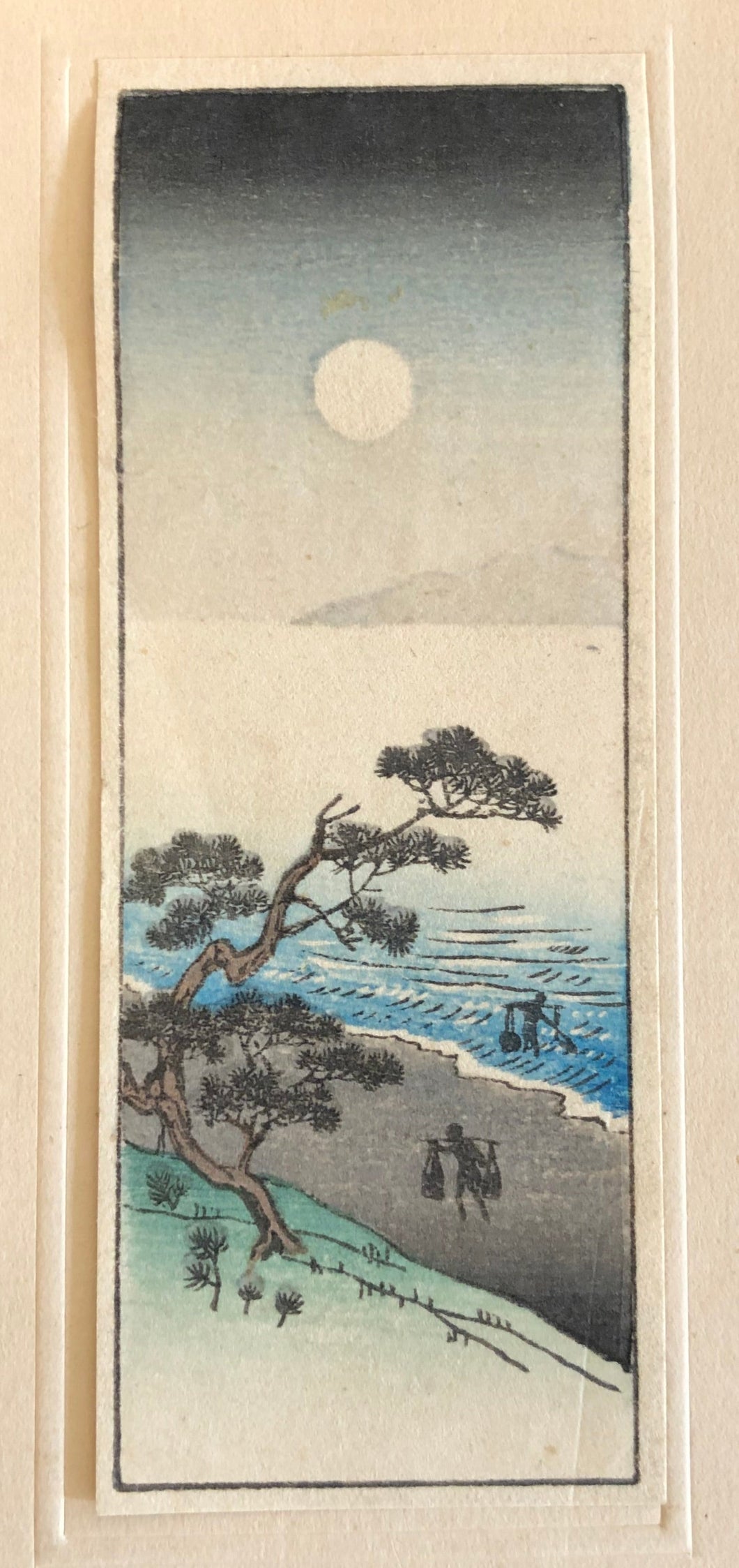 Unknown, woodblock Christmas Card