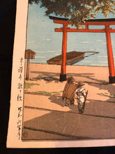 Load image into Gallery viewer, 【Guaranteed genuine】 KAWASE HASUI  Chuzenji, Utagahama 1931
